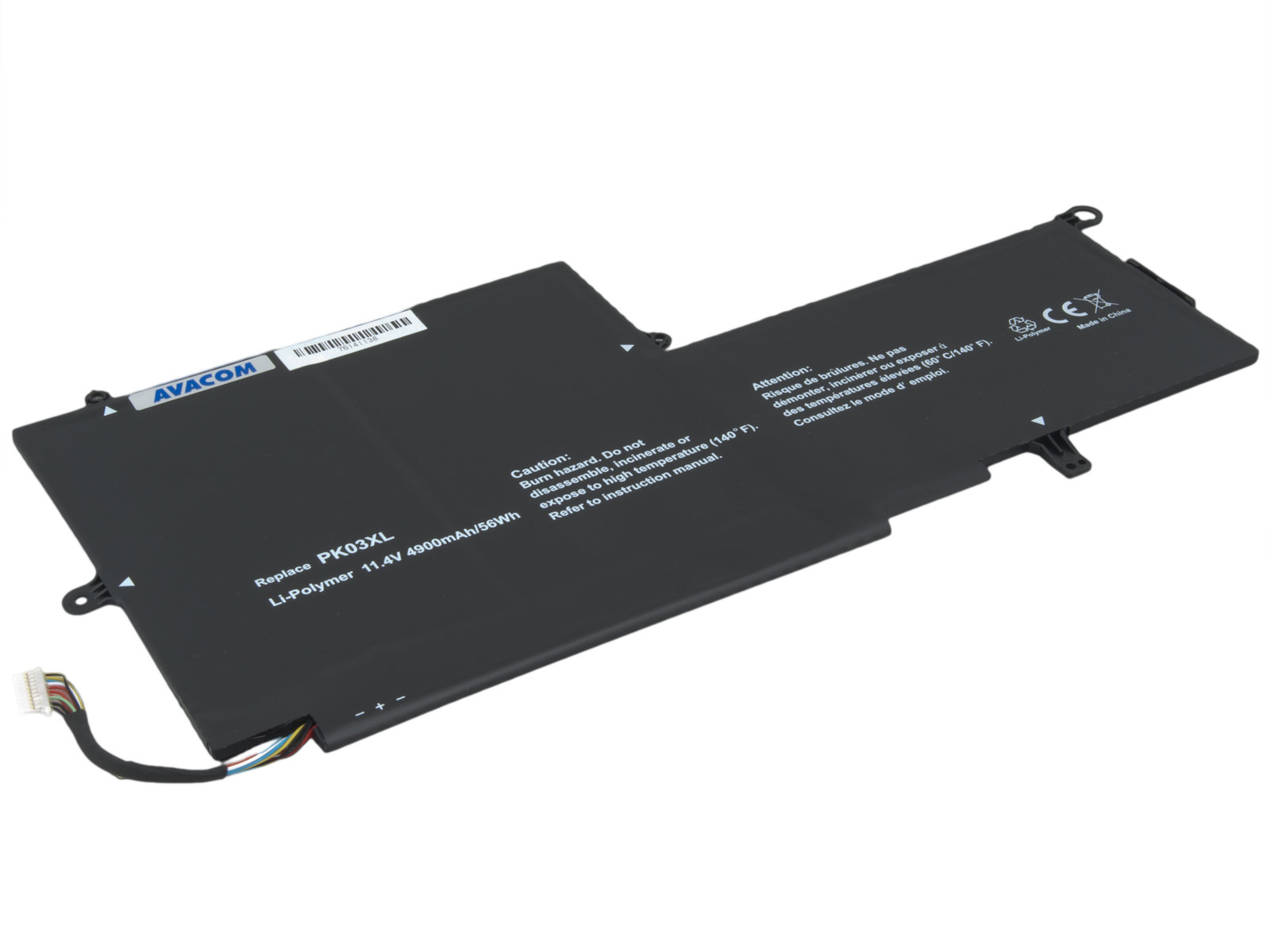 AVACOM PK03XL pro HP Spectre Pro X360 G1, G2 Li-Pol 11,4V 4900mAh 56Wh