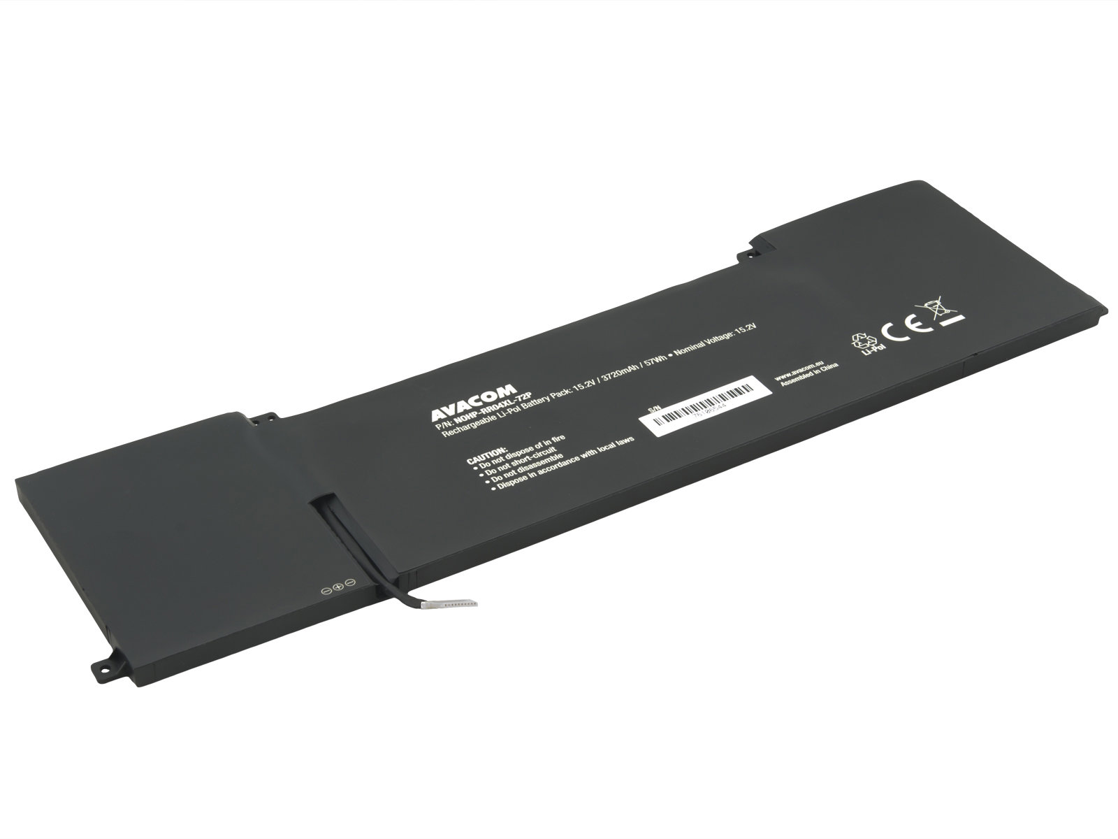 AVACOM RR04XL pro HP Omen 15-5000 Series Li-Pol 15,2V 3720mAh 57Wh