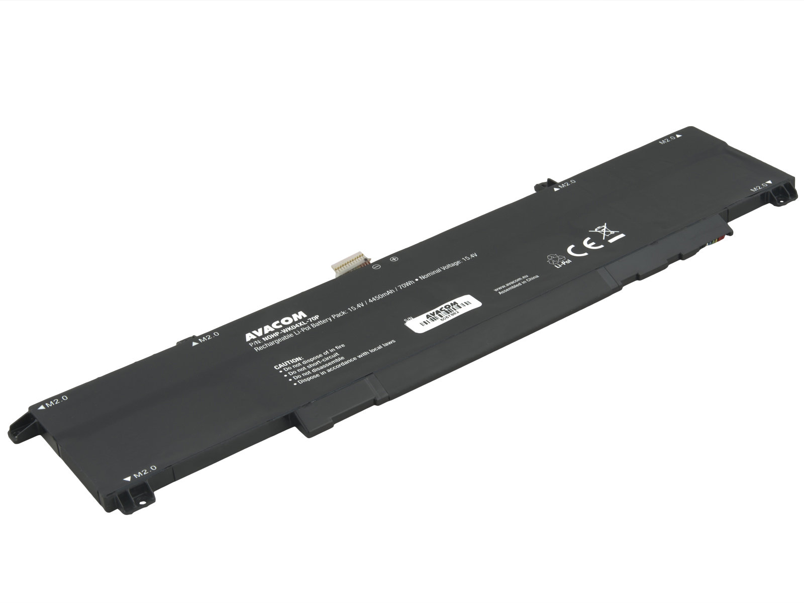 AVACOM WK04XL pro HP Omen 16-b0, 16-wf series Li-Pol 15,4V 4550mAh 70Wh