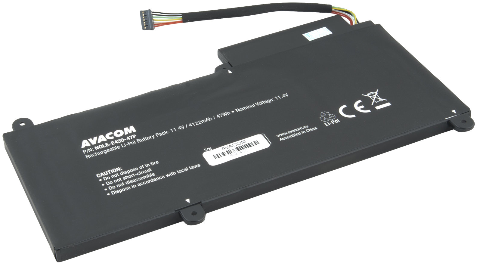 AVACOM pro Lenovo ThinkPad E450, E460 Li-Pol 11,4V 4122mAh 47Wh