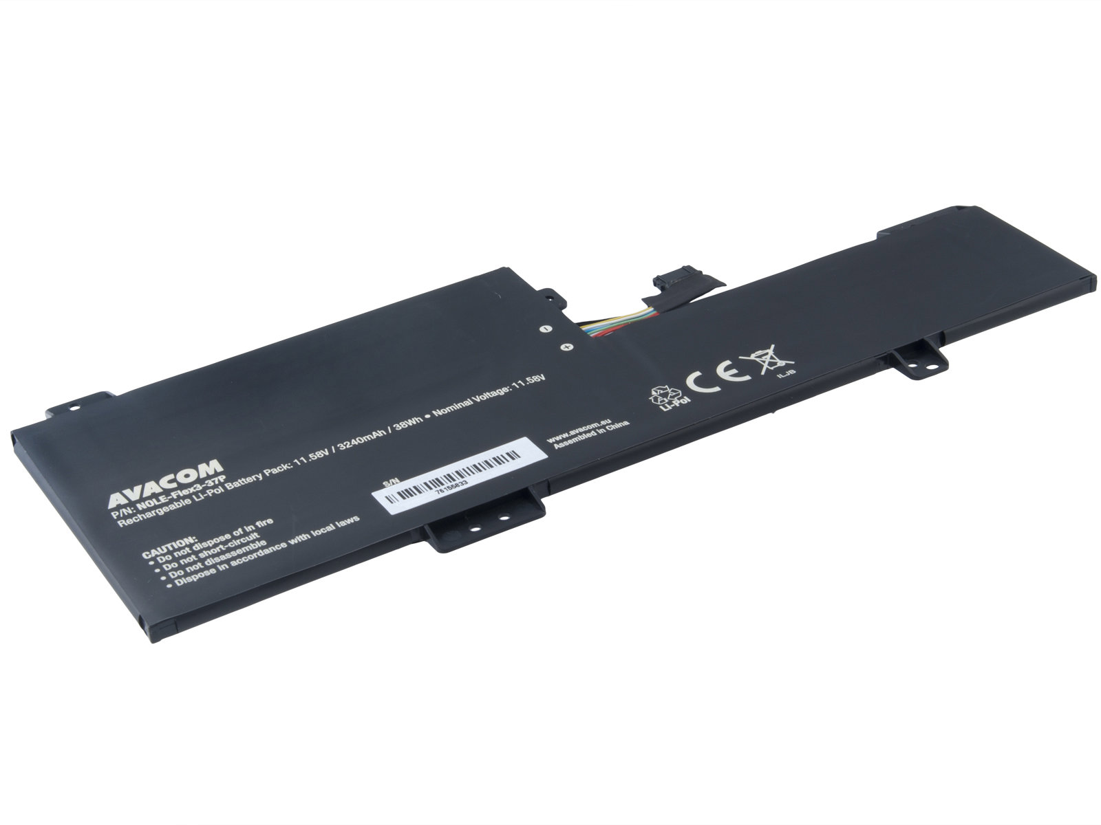 AVACOM pro Lenovo Flex 3-11 Li-Pol 11,58V 3240mAh 38Wh