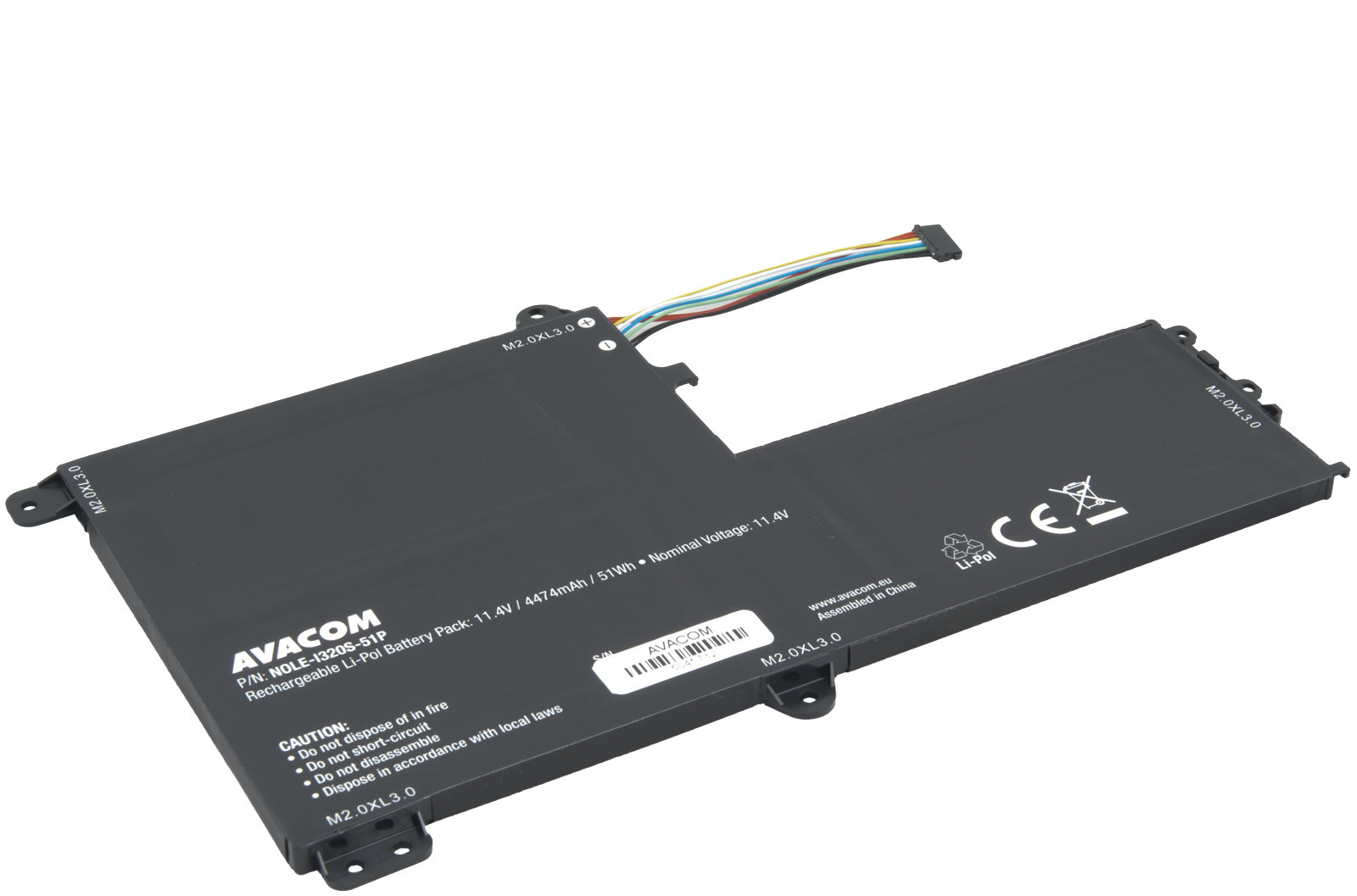 AVACOM pro Lenovo IdeaPad 320S Li-Pol 11,4V 4474mAh 51Wh