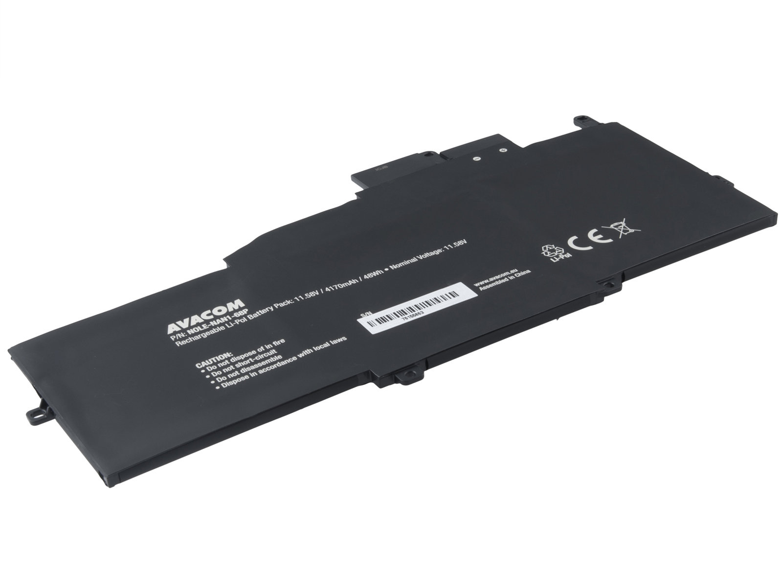AVACOM pro Lenovo ThinkPad X1 Nano Gen.1 Li-Pol 11,58V 4170mAh 48Wh