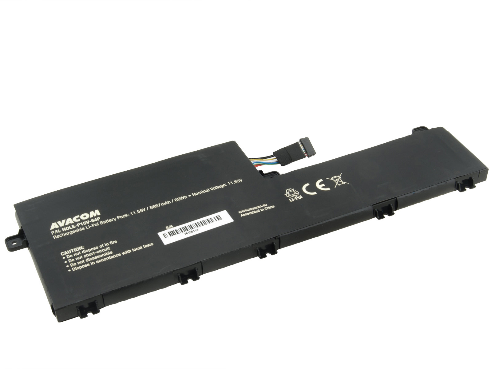 AVACOM pro Lenovo ThinkPad P15V, T15p Li-Pol 11,55V 5887mAh 68Wh