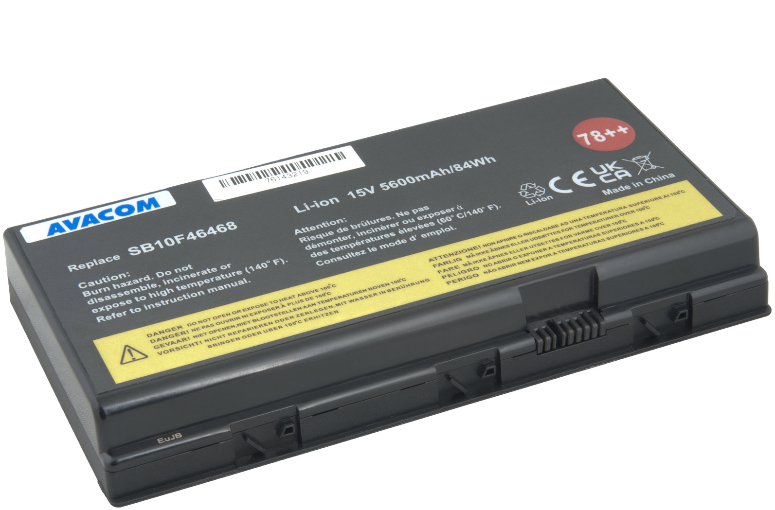 AVACOM pro Lenovo ThinkPad P70 Li-Ion 15V 5600mAh 84Wh