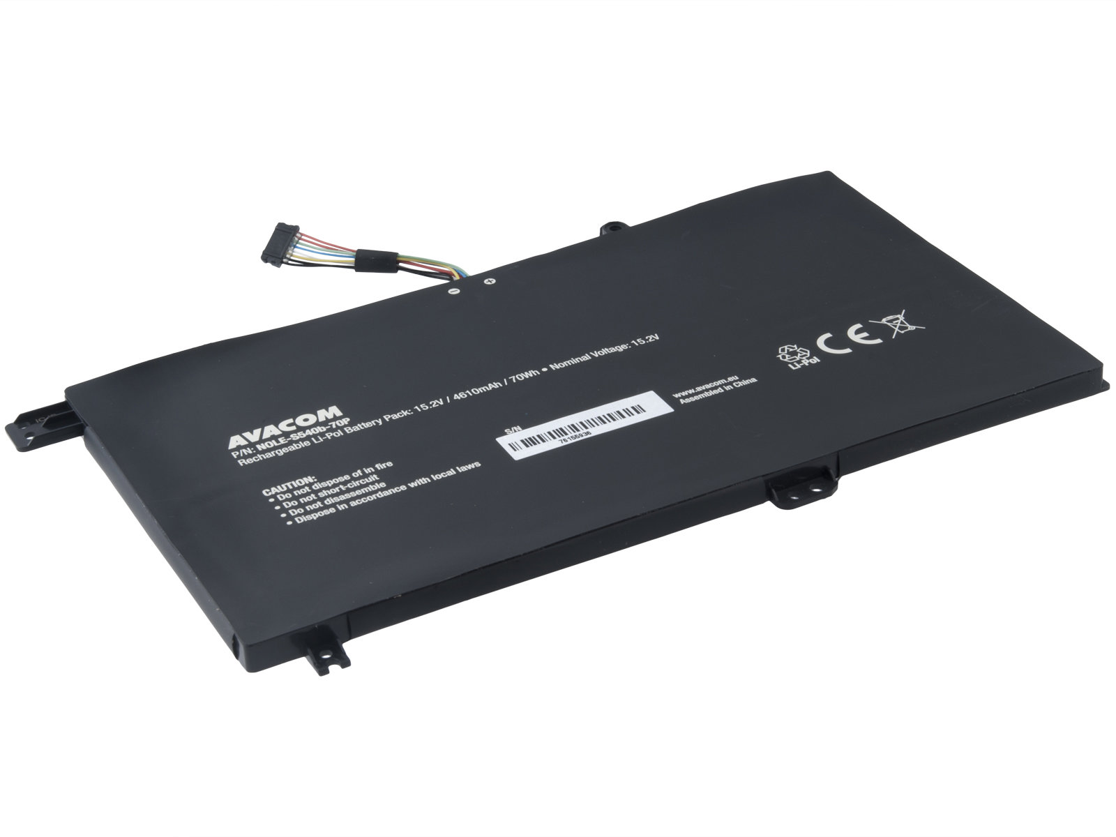 AVACOM pro Lenovo IdeaPad S540-15IML, 15IWL Li-Pol 15,2V 4610mAh 70Wh