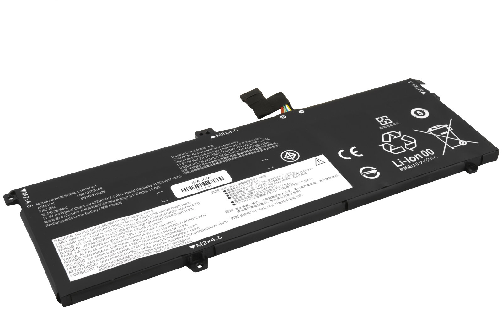 AVACOM pro Lenovo ThinkPad X13, X390 Li-Pol 11,46V 4190mAh 48Wh