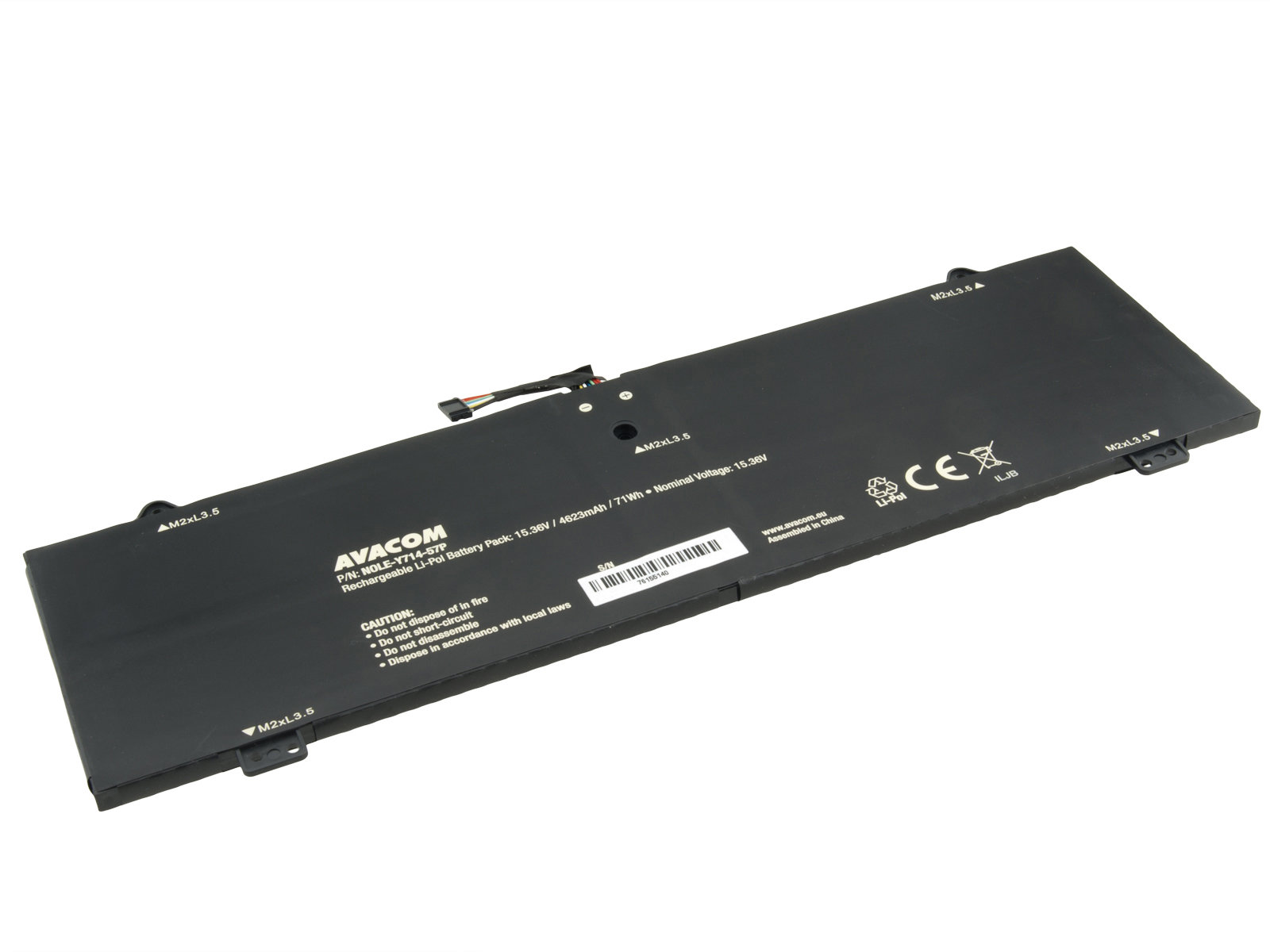 AVACOM pro Lenovo IdeaPad Yoga 7-14, 7-15 Li-Pol 15,36V 4623mAh 71Wh