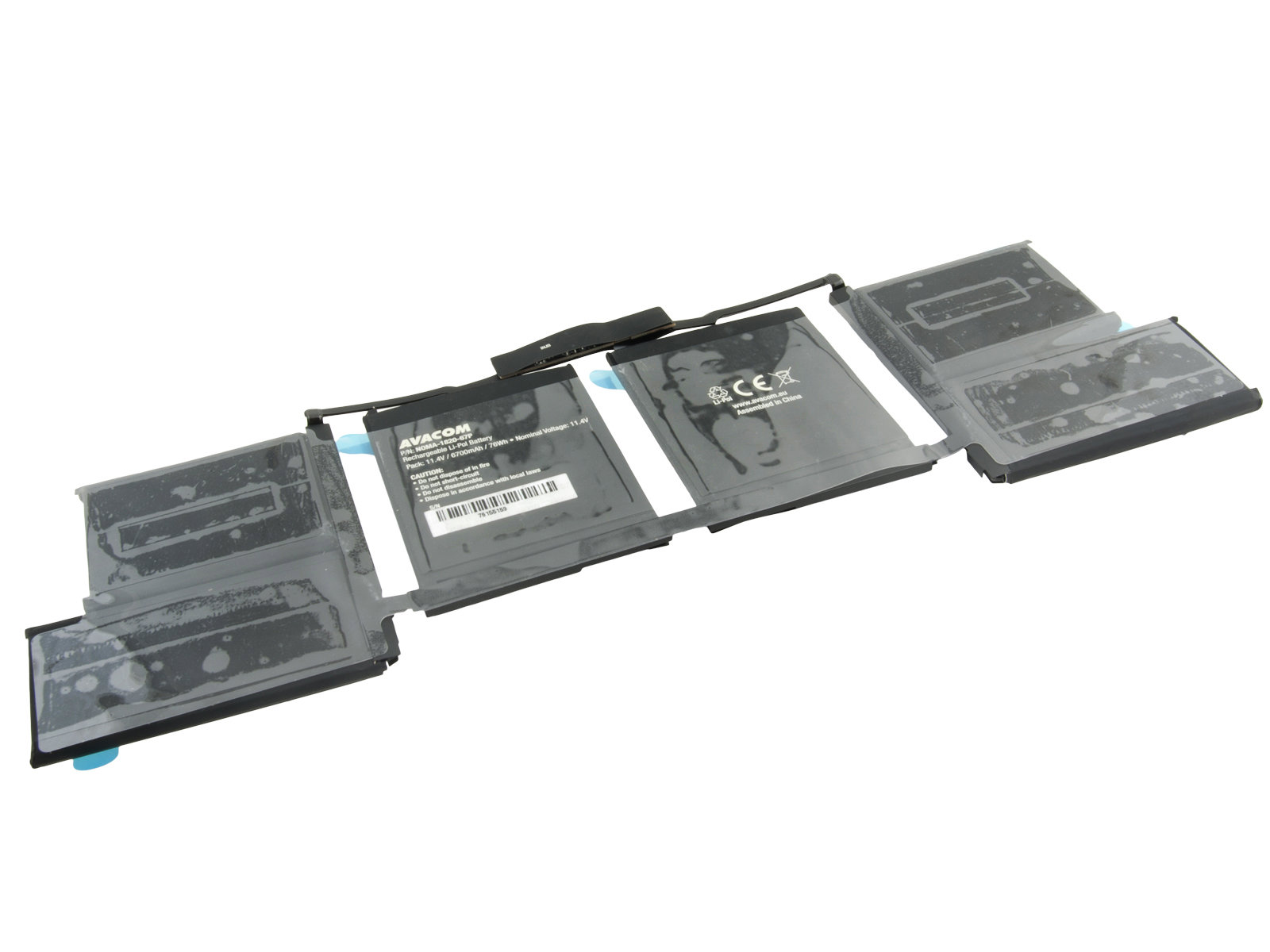 AVACOM pro Apple MacBook Pro 15" A1707 Li-Pol 11,4V 6700mAh 76Wh - A1820