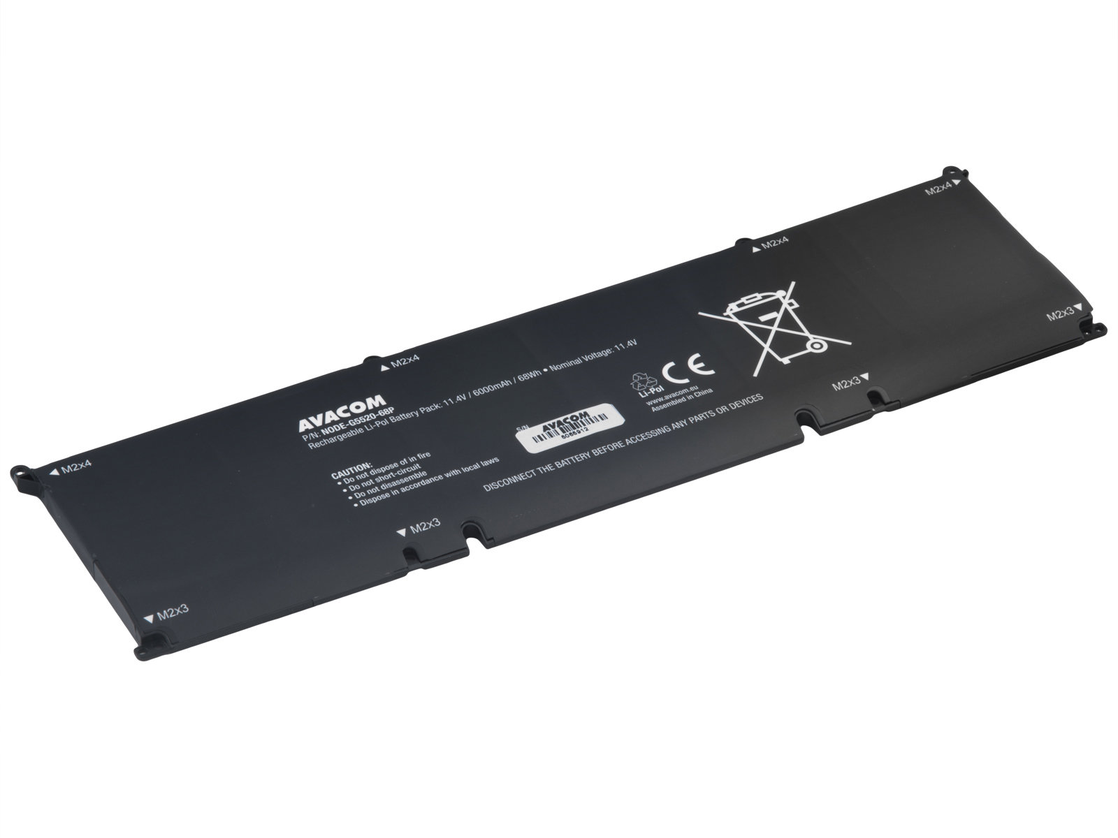 AVACOM pro Dell G5 15 5520, 5535, XPS 15 9500 Li-Pol 11,4V 6000mAh 68Wh