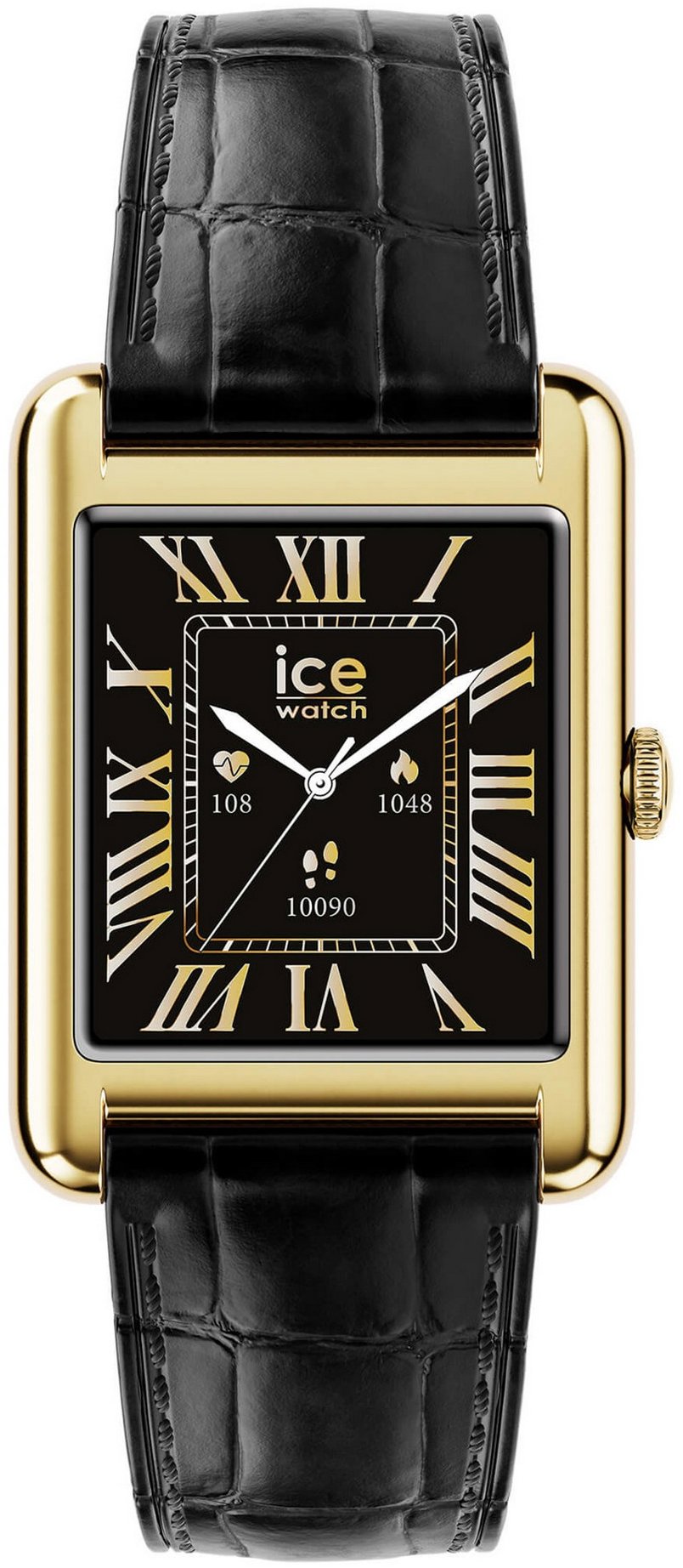 Ice Watch Dámské chytré hodinky ICE smart TKS 2.0, gold-black croco 025285