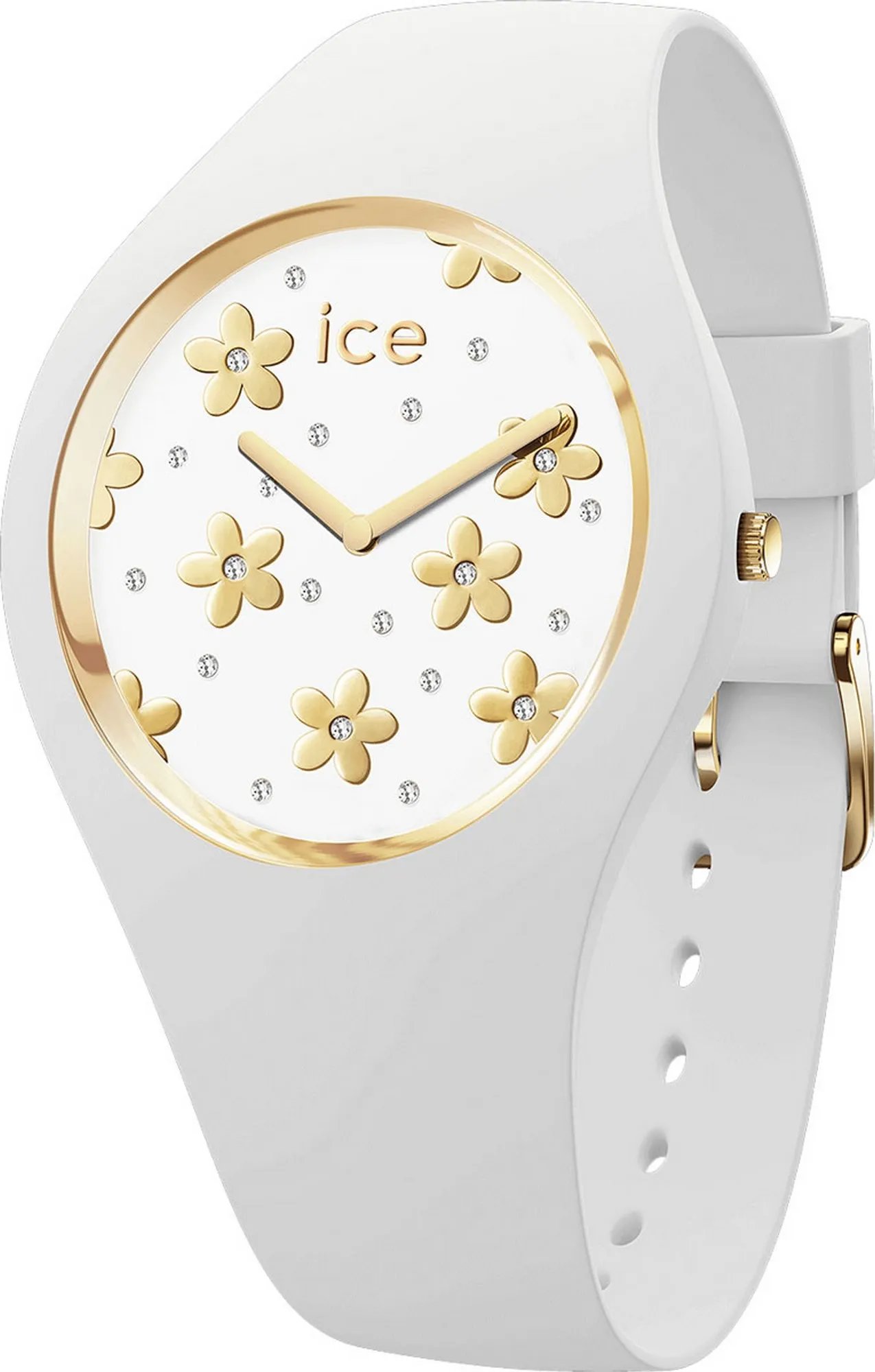 Ice Watch dámské hodinky Ice Flower bílé 016667