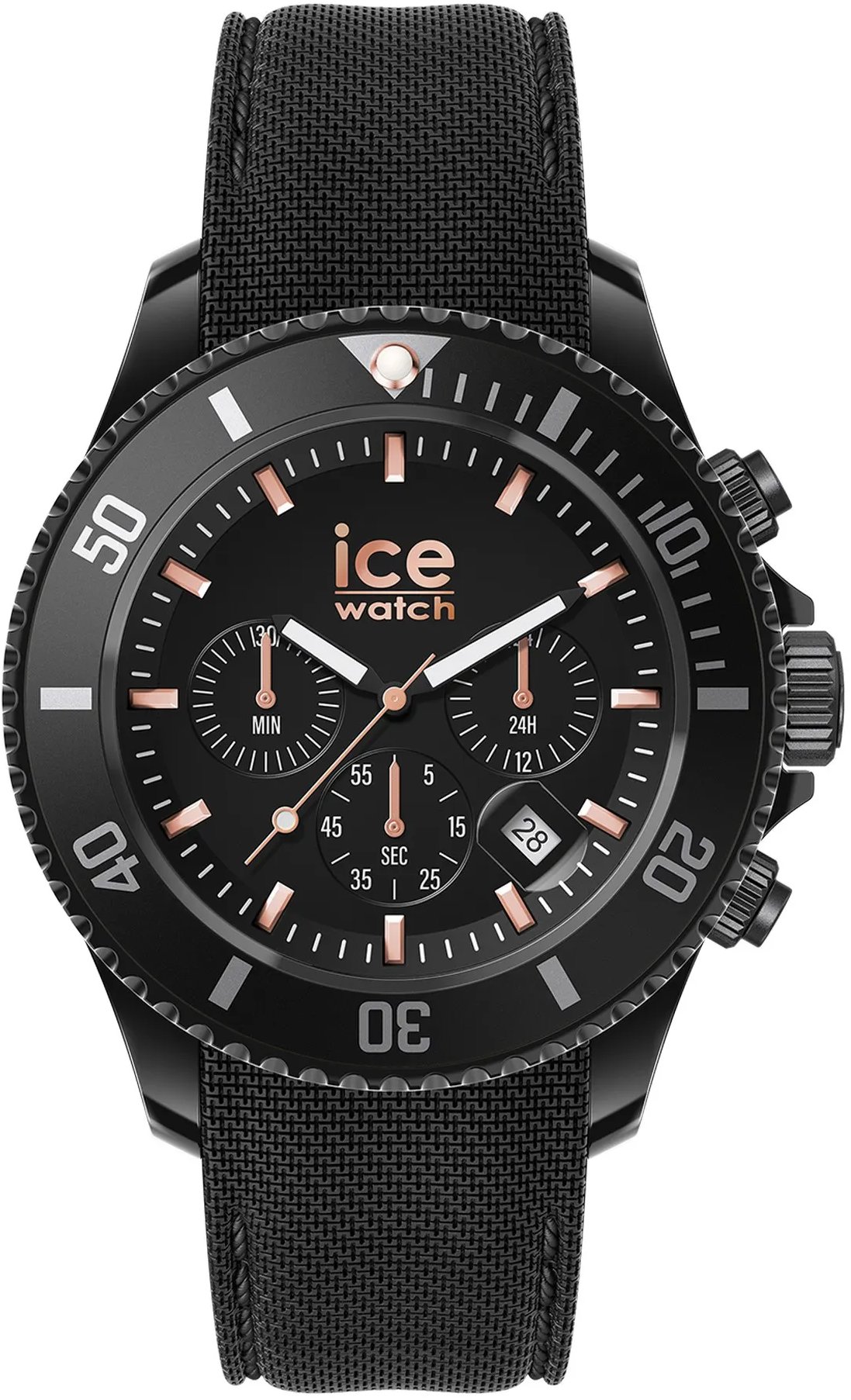 Ice Watch pánské hodinky Chrono černé 020620