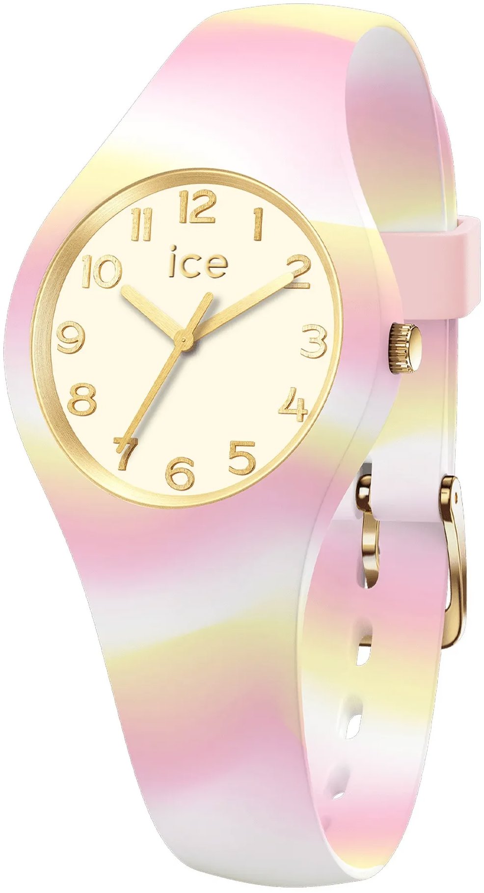 Ice Watch dámské hodinky Ice Tie and Dye růžové 022596