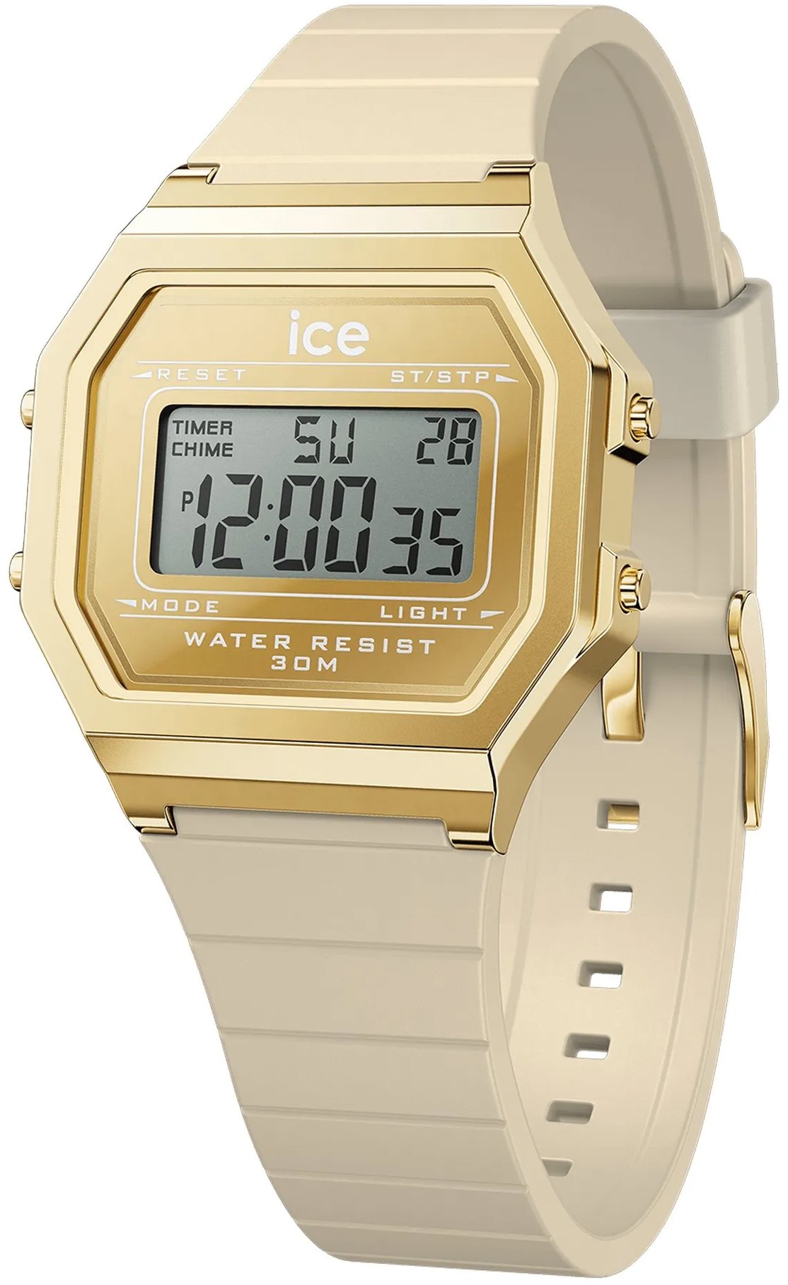 Ice Watch dámské hodinky Ice Digit Retro béžové 022732