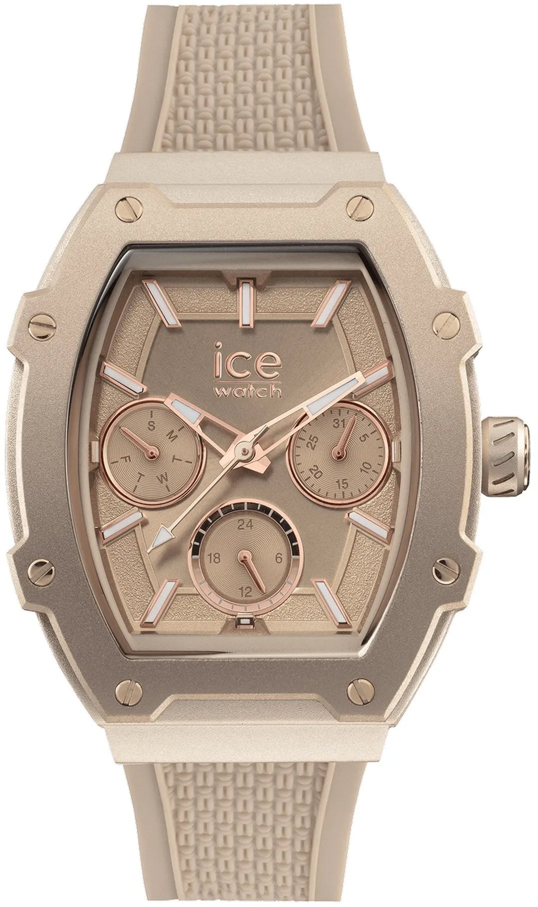 Ice Watch dámské hodinky Ice Boliday béžové 022861