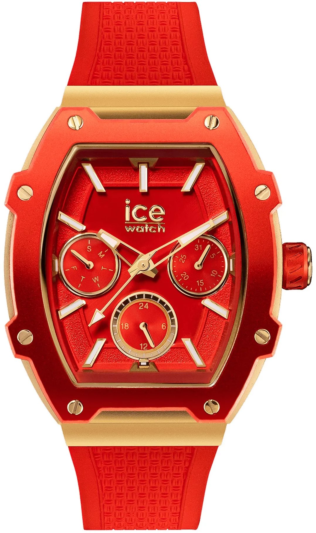 Ice Watch dámské hodinky Ice Boliday červené 022870