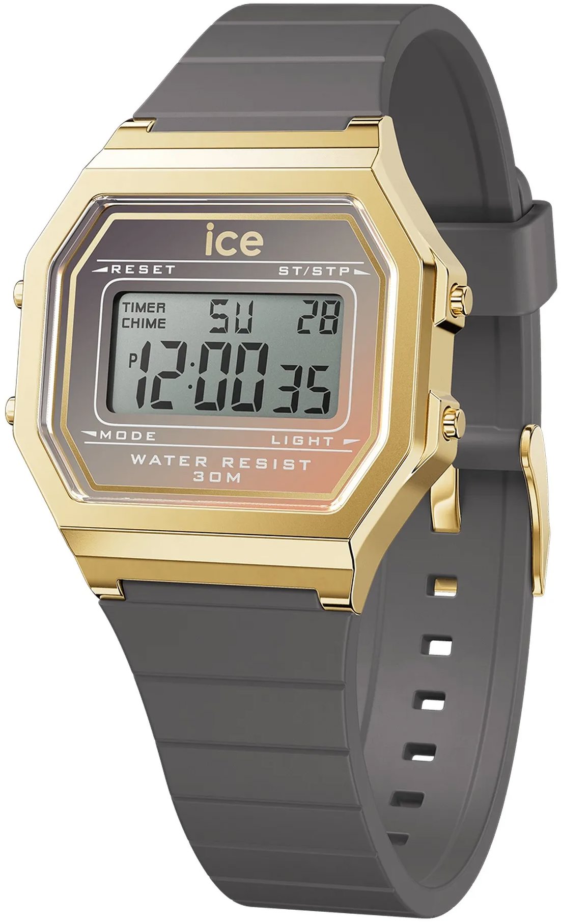 Ice Watch dámské hodinky Ice Digit Retro šedé 023308