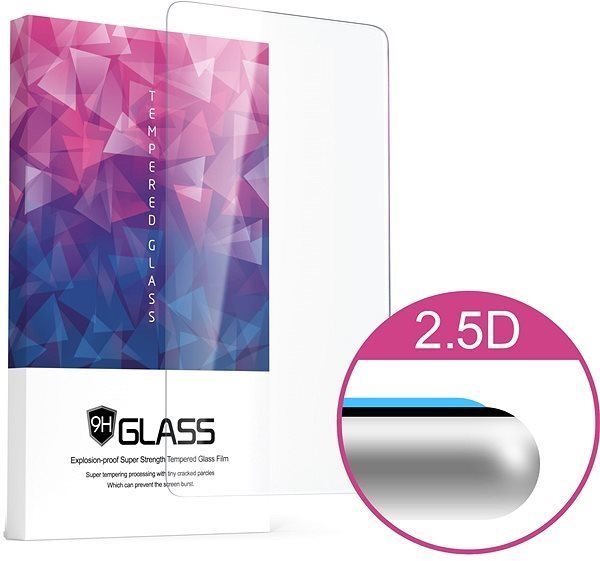 Icheckey 2.5D silk Tempered Glass protector Black pro Huawei Mate 20