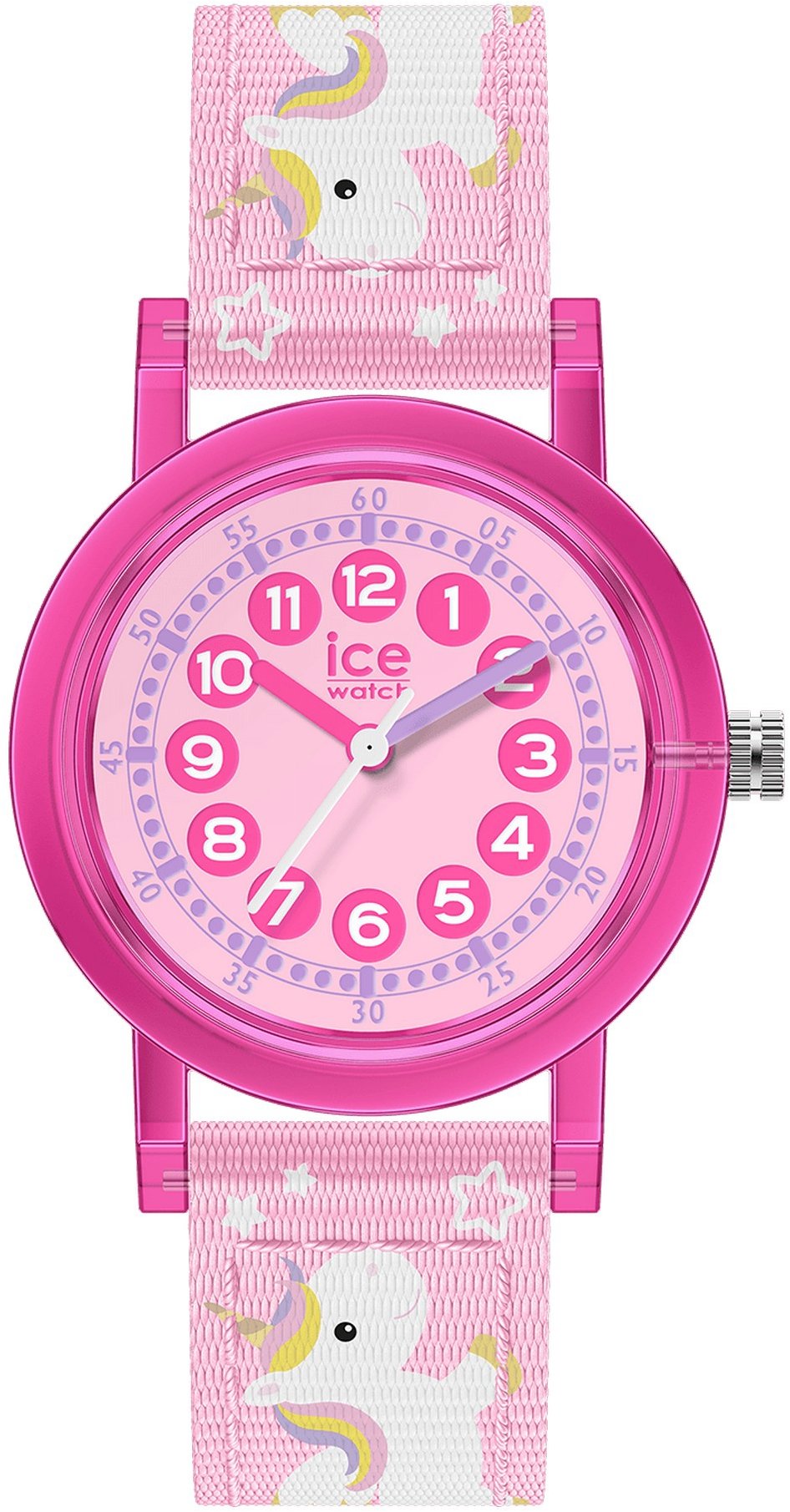 Ice Watch ICE-learning růžové, motiv jednorožeč