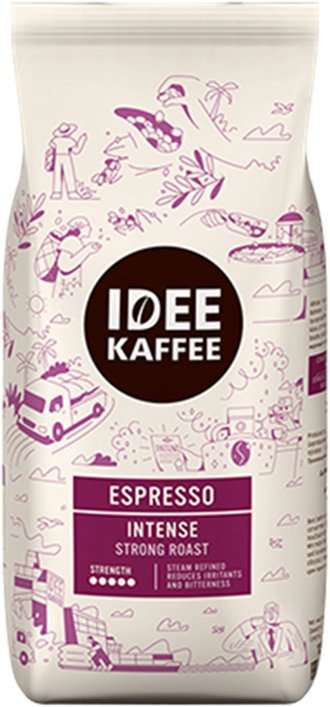 IDEE KAFFEE Intense, zrnková, 1000g