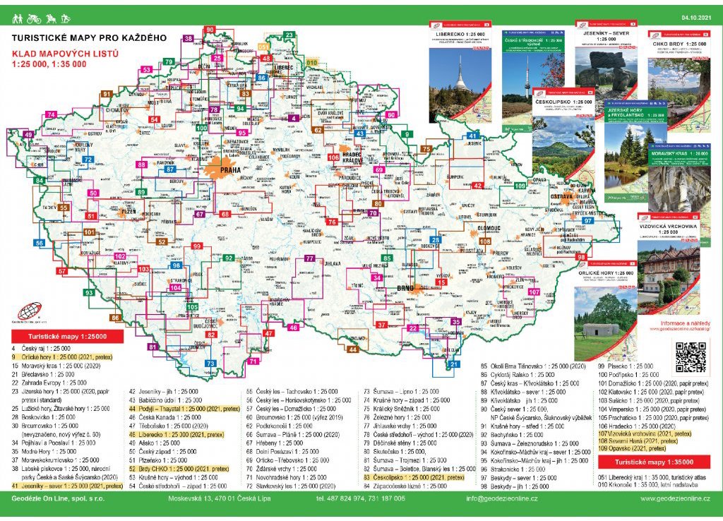 Plzeňsko - turistická mapa