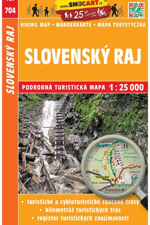 Slovenský raj - turistická mapa č. 701