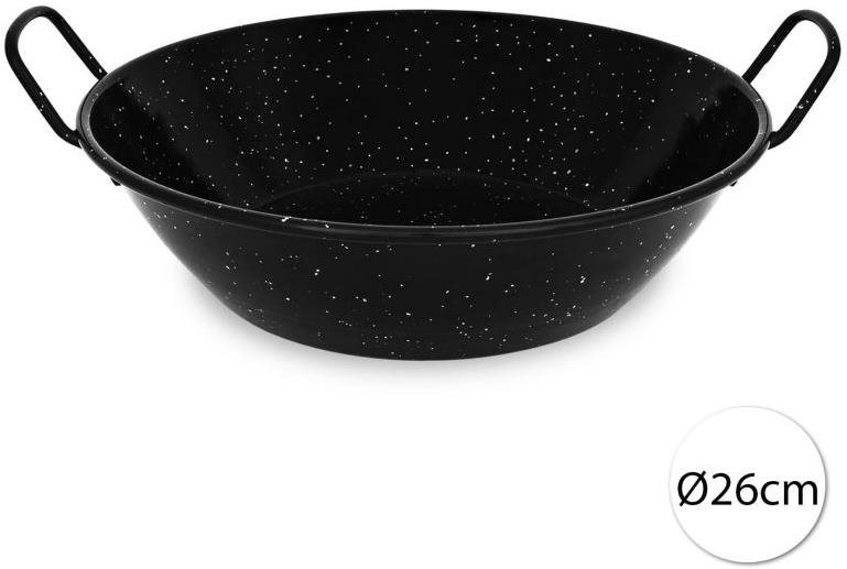 Igotrend 133690 Pánev PAELLA 26 cm hluboká, 2 úchyty