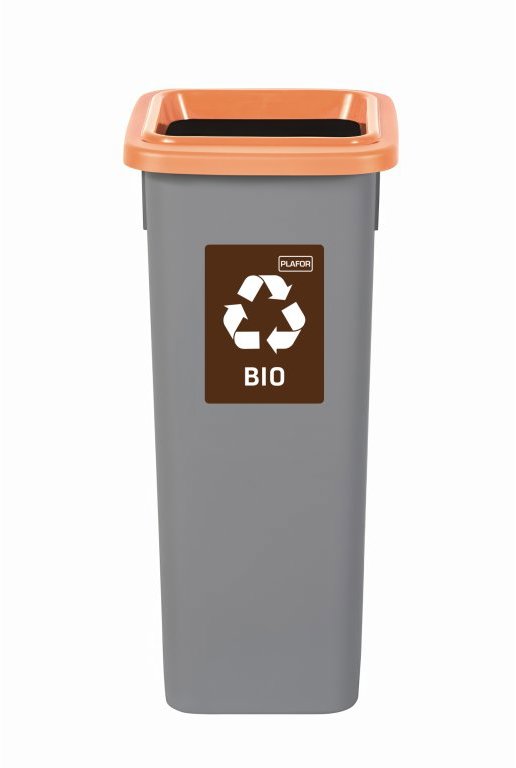 Igotrend, 713006 Koš na tříděný odpad 20 l, FIT BIN šedo/hnědý