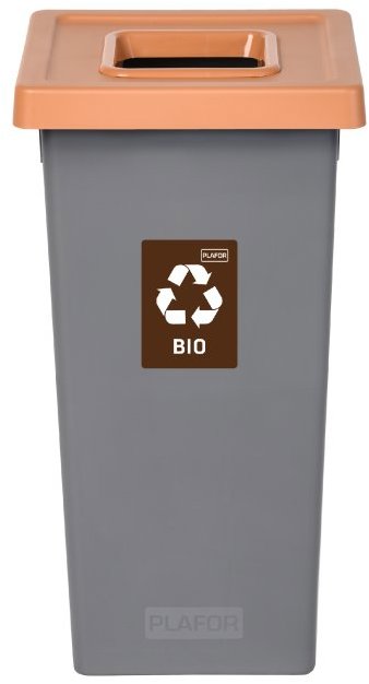 Igotrend, 723006 Koš na tříděný odpad 75 l, FIT BIN šedo/hnědý