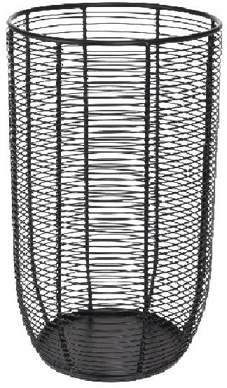 Igotrend 14714 Lucerna 25cm kov/drát černá