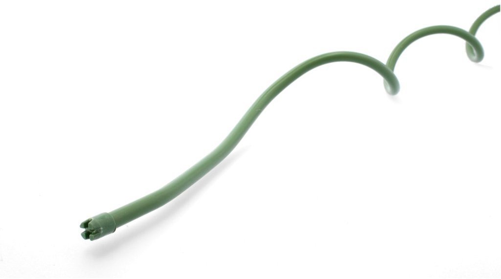 Igotrend Tyč spirálová k rajčatům, kov / PVC 1,1 × 180 cm zelená, set 3 ks