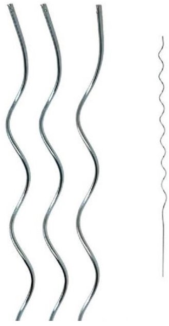 Igotrend Tyč spirálová k rajčatům, hliník 1 × 120 cm, set 4 ks