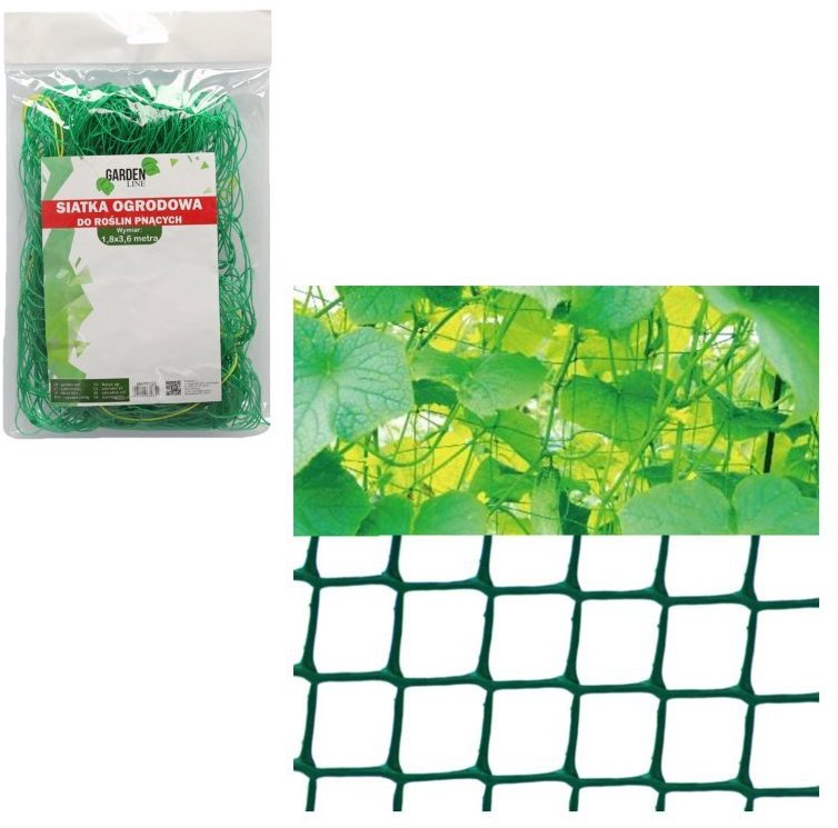 Igotrend Síť na popínavé rostliny 1,8 × 1,8 m, set 4 ks