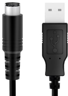 IK Multimedia USB to Mini-DIN Cable