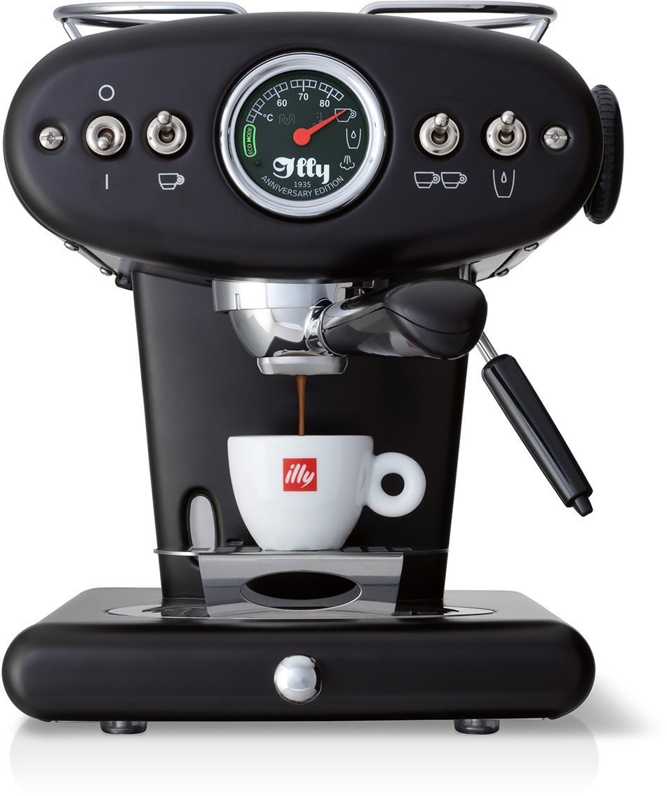 ILLY X1 ANNIVERSARY- černá - ESE/mletá