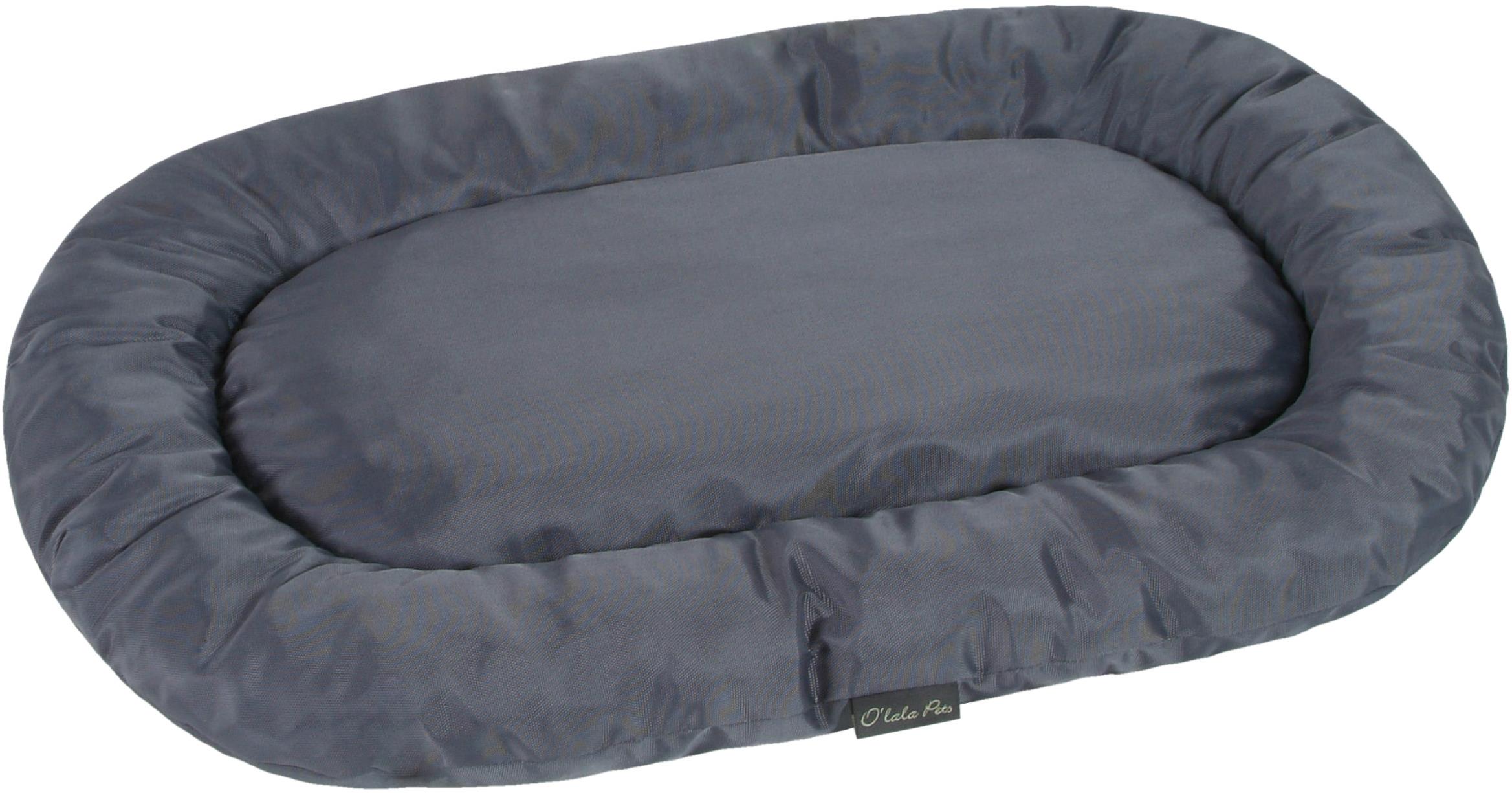 Olala Pets Ovál Economy 80 × 50 cm šedý