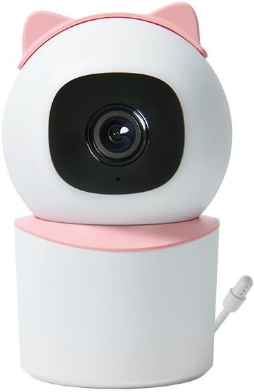 IMMAX Neo Lite Smart Security vnitřní kamera Baby, 355° 50° P/T, WiFi, 4MP, růžová