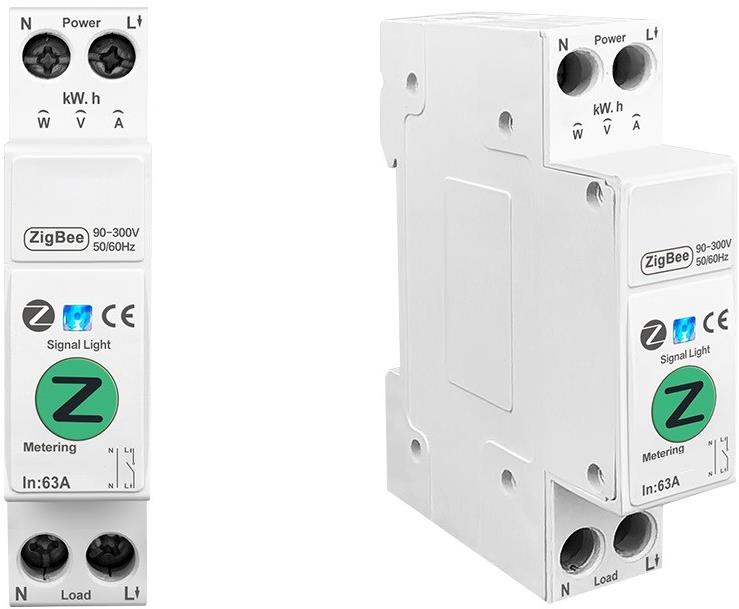 IMMAX NEO Smart elektronický jistič jednofázový 1-63 A, měření spotřeby, Zigbee 3.0