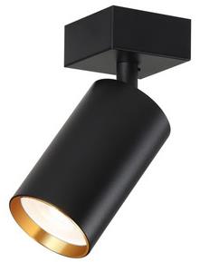 IMMAX NEO PUNTO-1 Smart bodové, černo-zlaté, zdroj GU10 4, 8W, RGB+CCT Zigbee 3.0