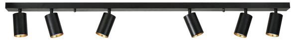 IMMAX PUNTO-6 nástěnné bodové, linear, 6 hlav GU10, 119 cm