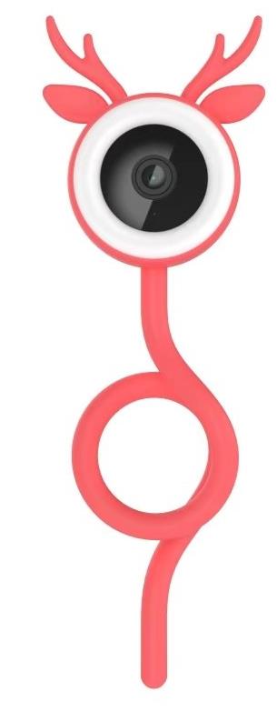 IMMAX NEO LITE Smart Security Baby Monitor WiFi 2,4GHz, 4MP, růžová