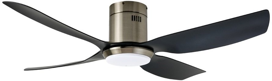 IMMAX NEO LITE PURE Smart LED s ventilátorem, Tuya WiFi, stříbné/černé