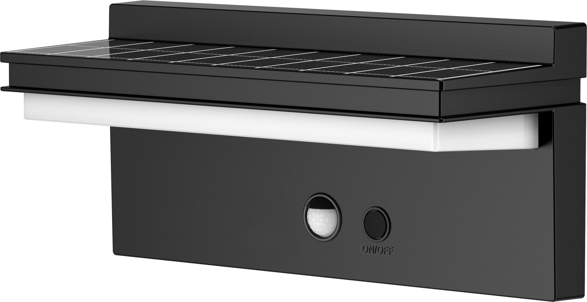 IMMAX SUN DOWN venkovní solární nástěnné, 4000K, IP44, 900 lm, PIR