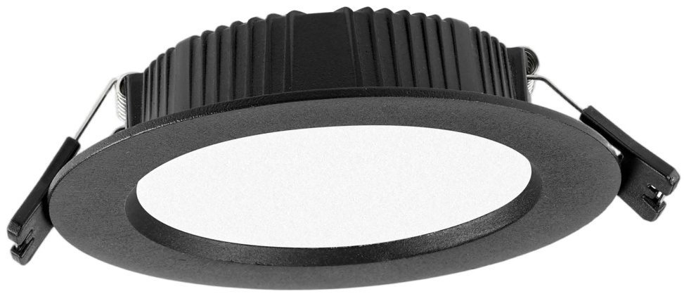 IMMAX NEO DOWN podhledové stropní černé 12 cm 12W WIFI BEACON CCT, stmívatelné