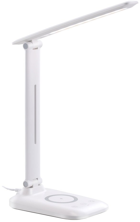 IMMAX LUMI LED s Qi bezdrátovým nabíjením, bílá