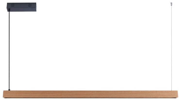 IMMAX NEO-MADEIRA lineár, dub. dřevo, 122 cm, 26W, na lanku, Tuya WIFI BEACON CCT, stmívatelné
