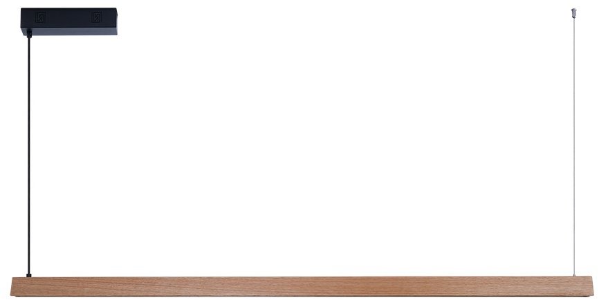 IMMAX NEO-MADEIRA lineár, dub. dřevo, 152 cm, 33W, na lanku, Tuya WIFI BEACON CCT, stmívatelné