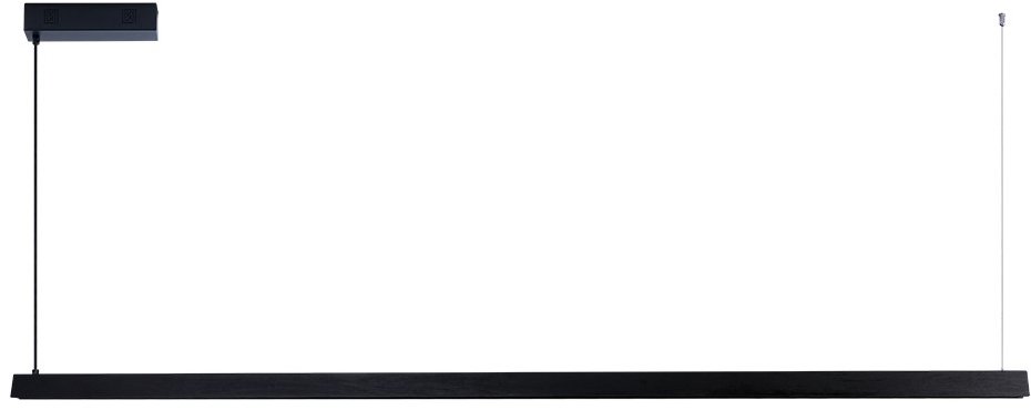 IMMAX NEO-MADEIRA lineár, černé dřevo, 202 cm, 44W, na lanku, Tuya WIFI BEACON CCT, stmívatelné
