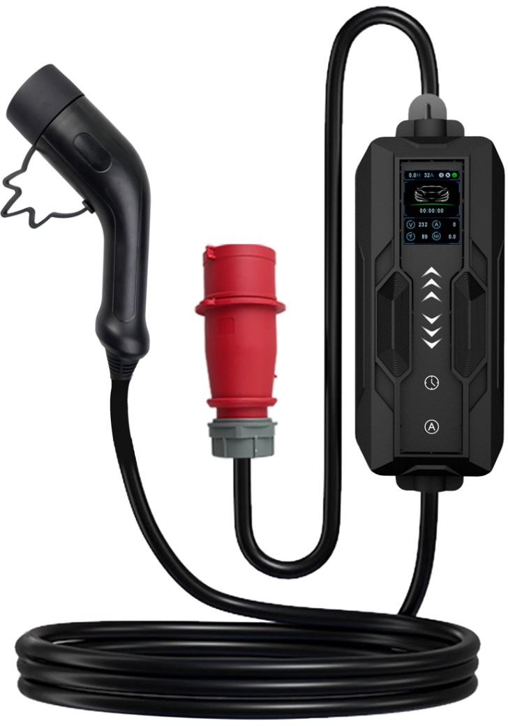 IMMAX Cestovní nabíjecí stanice Immax NEO LITE pro elektromobily EV/PHEV AC Type 2 11kW Tuya